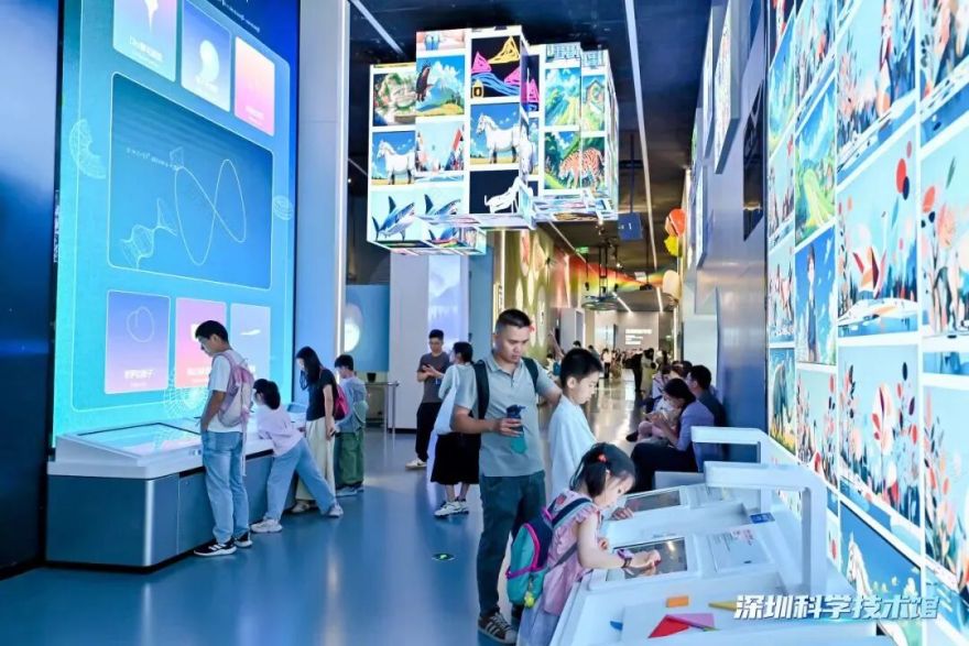 宽创资讯|深圳科学科技馆—开馆首日爆火!科创之都的科技馆果然不一样!-24