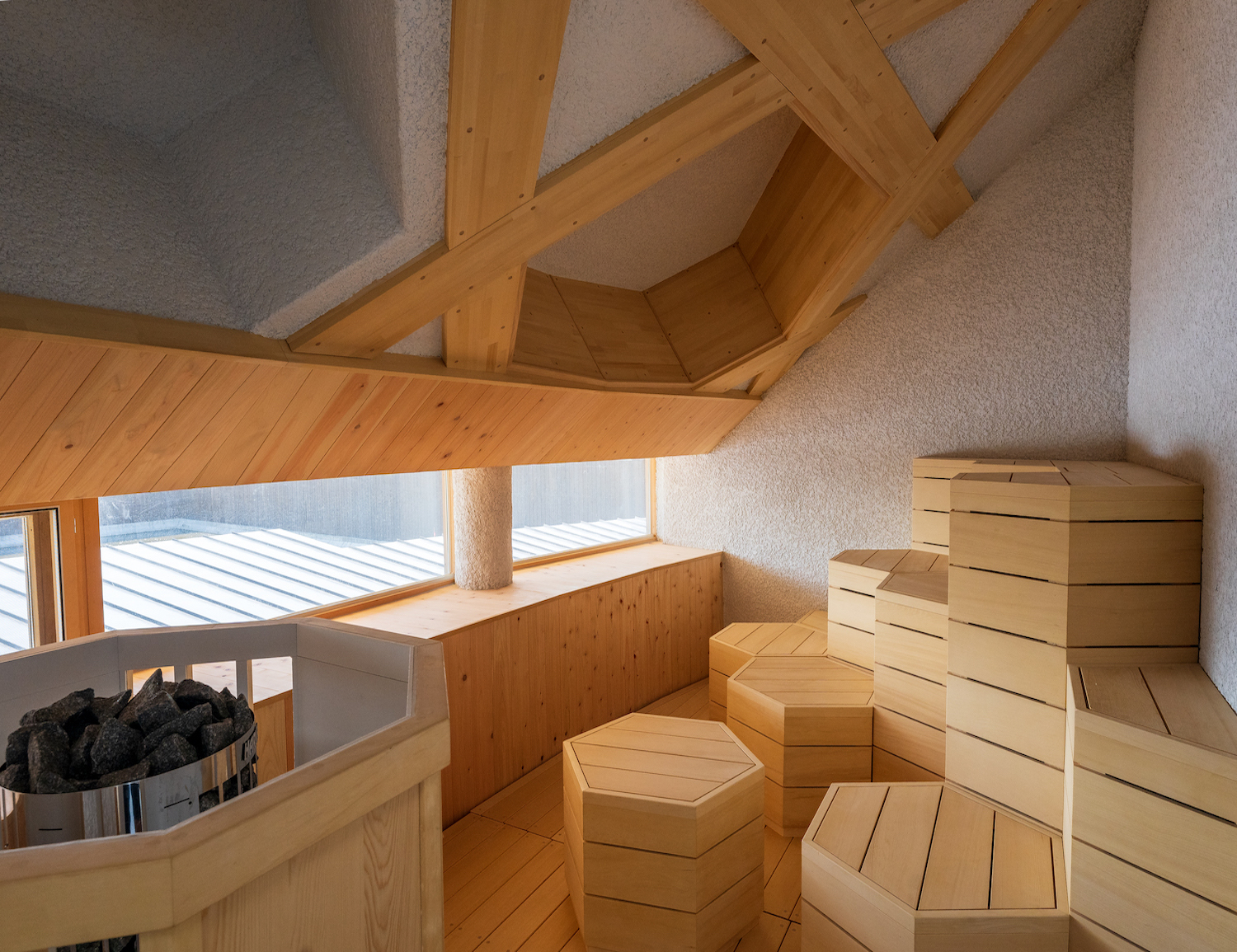 SHONAI HOTEL SUIDEN TERRASSE酒店及桑拿设施丨中国北京丨坂茂-6