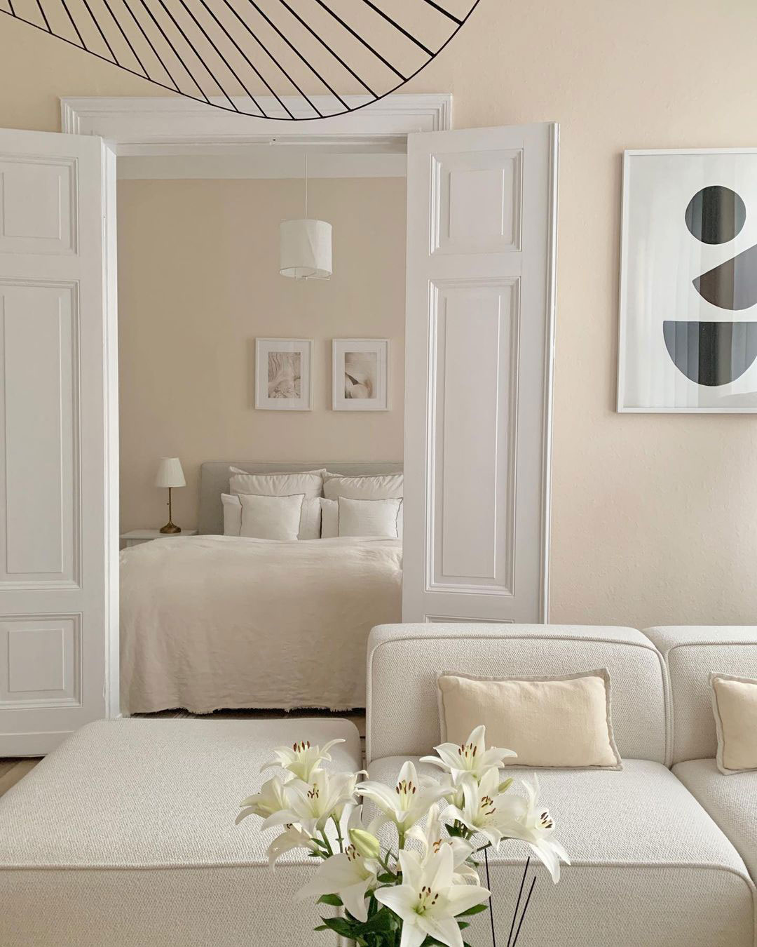 柏林的柔和极简主义:来自 Instagram 的一个舒适公寓-10