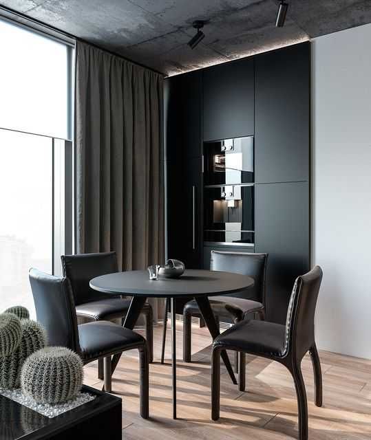 Квартира-студия в стиле лофт - 6 проектов, Фото интерьеров-107