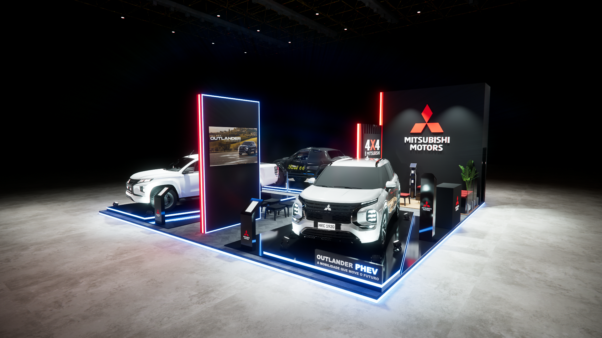 STAND MITSUBISHI-2