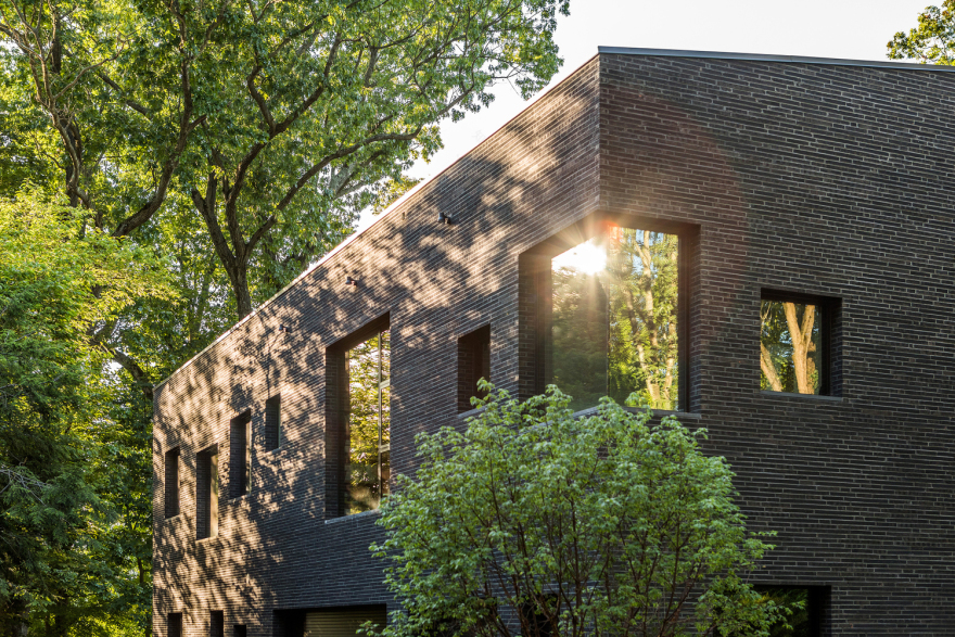 美国普林斯顿 La Clairiere 住宅丨Studio PHH Architects-13