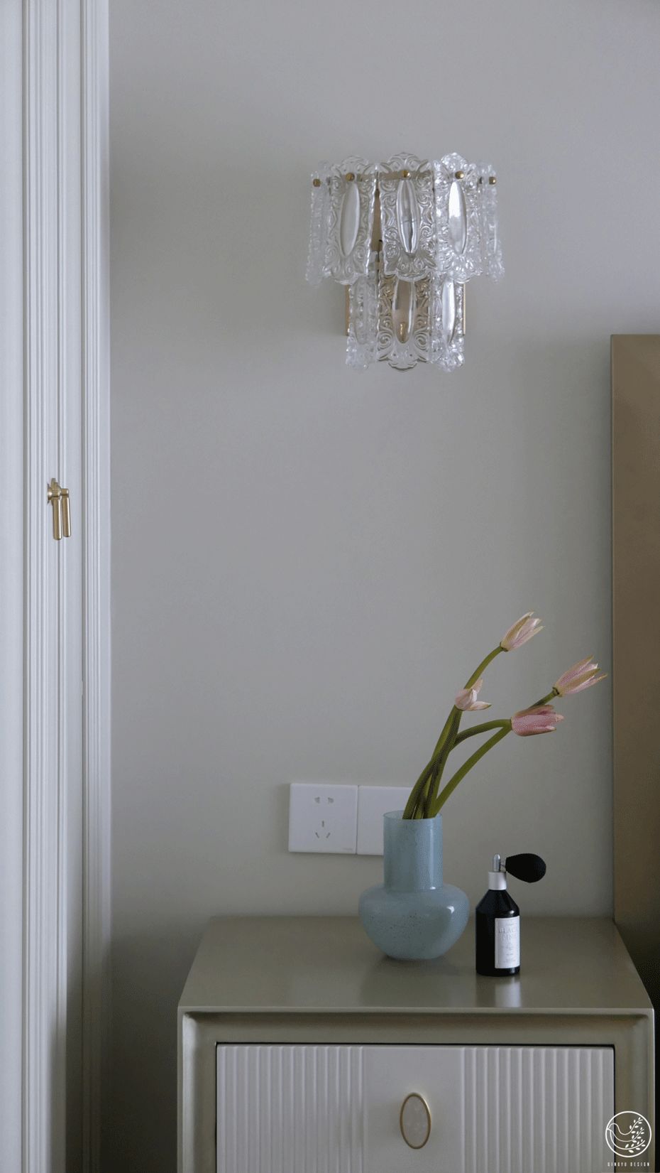 J 家美式轻奢淡颜系平层设计丨中国成都丨刘丽-55