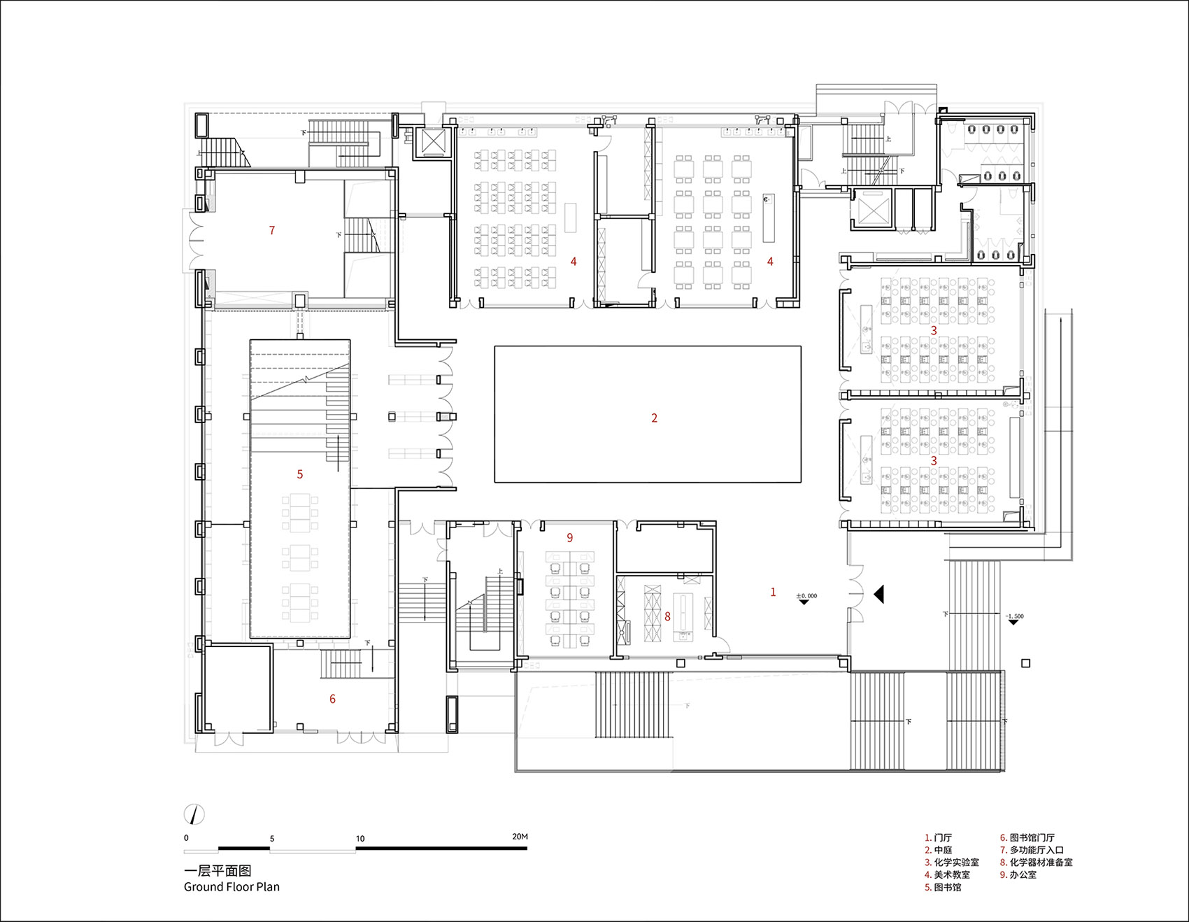 上海南桥书院综合楼丨中国上海丨南沙原创建筑设计工作室-156