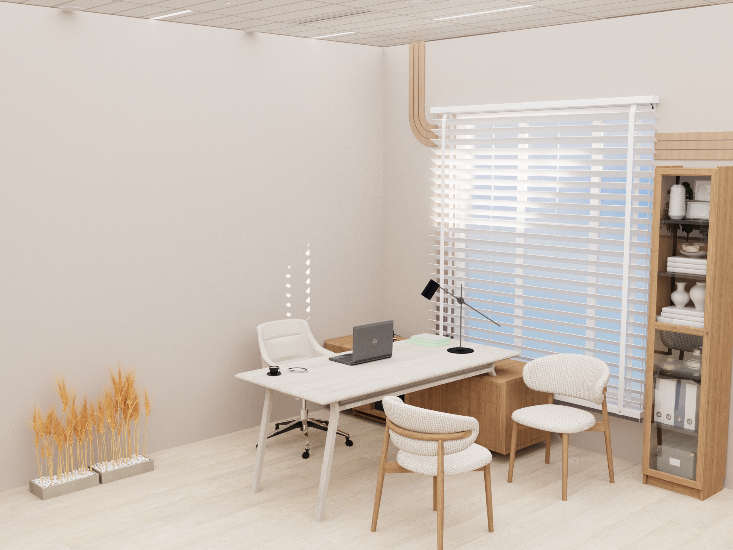 动物饲料公司室内空间-11