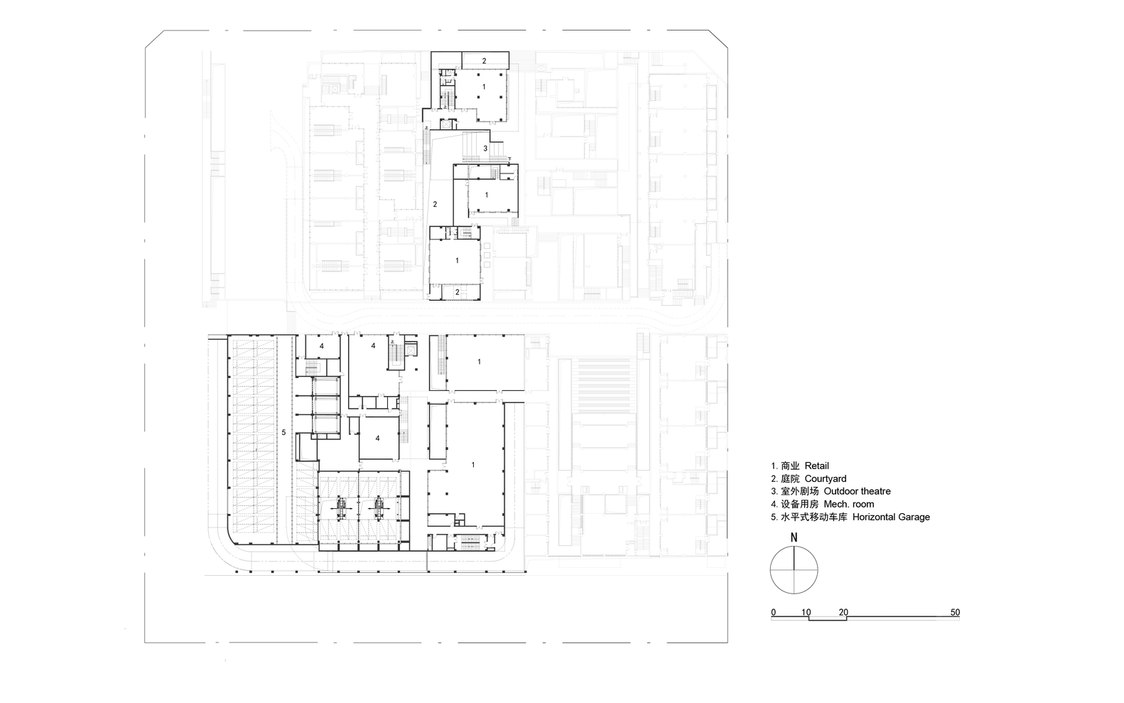 深圳万科社区 A1-B2 与公交车站-63
