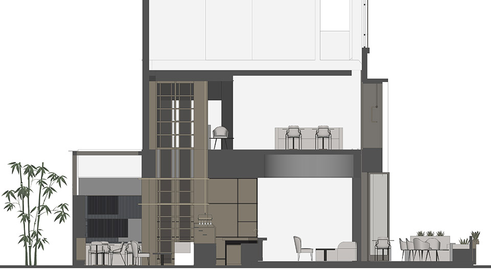 意大利酒馆LA GOCCIA太古里店  万谦集设计-34