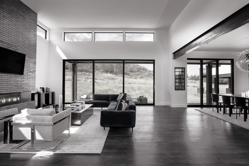 现代白色谷仓家居——公园城松树湾的私人住宅-20