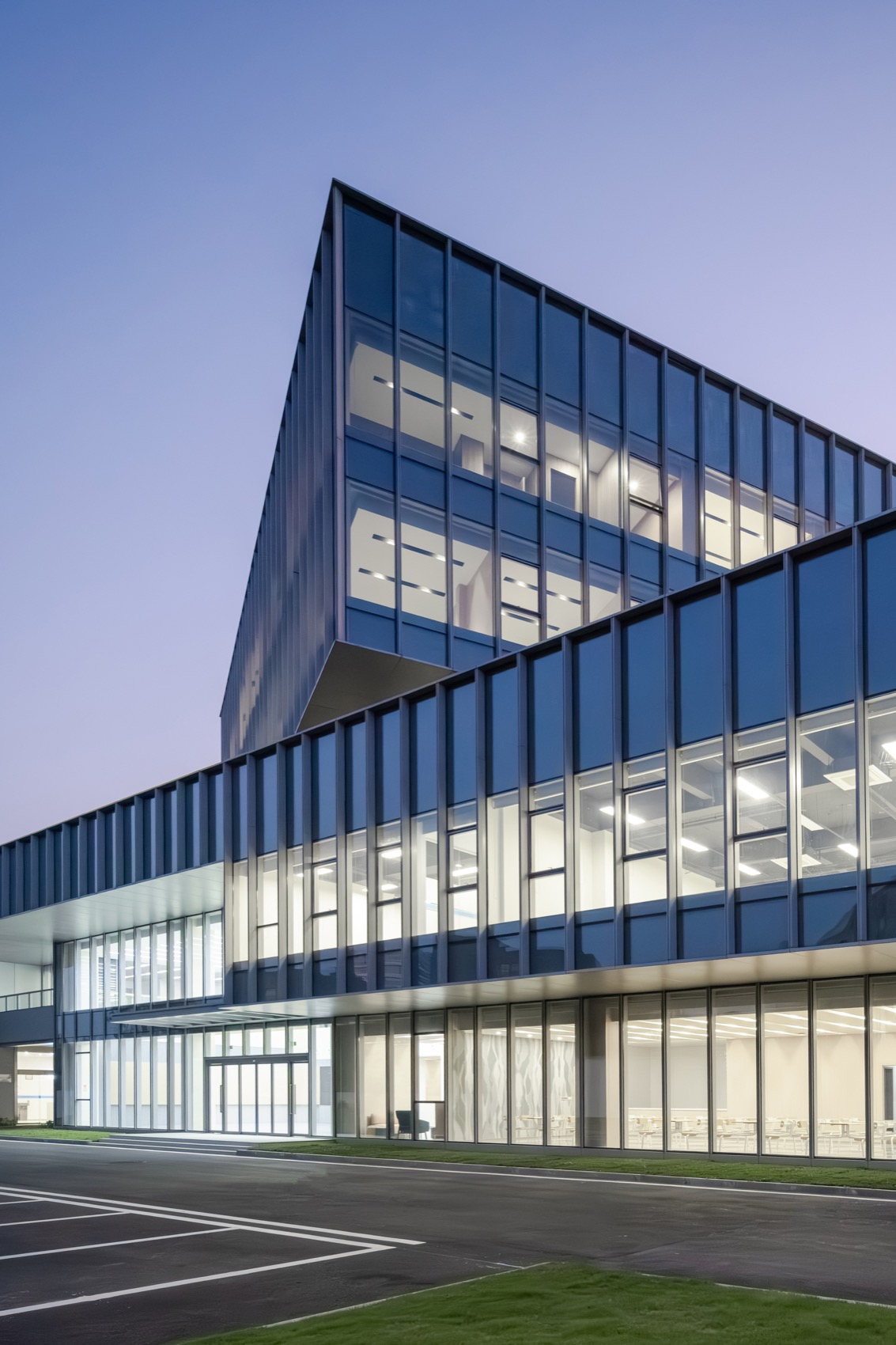 中达科技办公综合体丨中国浙江丨上海半场半地建筑设计工作室-126