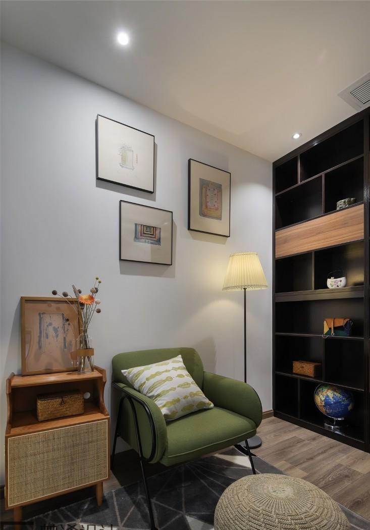 梵浠设计丨公寓丨温暖北欧风家居空间-30