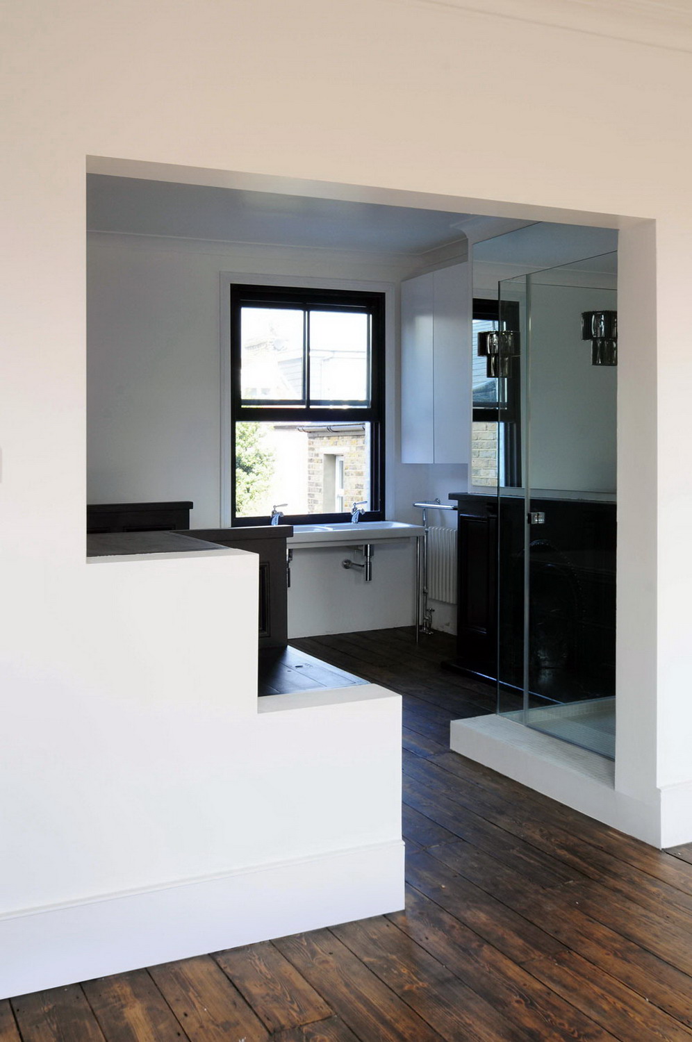 伦敦老砖房蜕变现代住宅-13