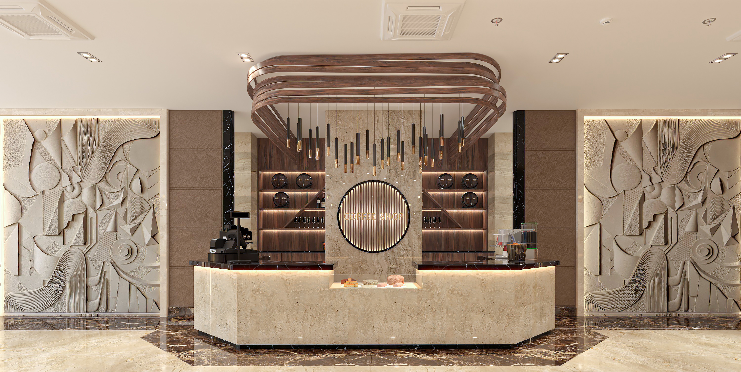 Cafe , Tanta Hotel-3