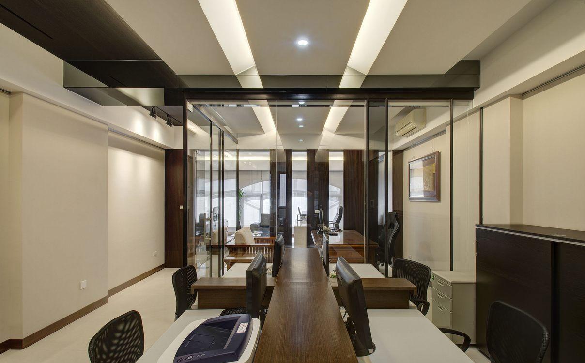 林奇锋设计丨穿透时尚律师事务所，玻璃隔间打造通透空间-18