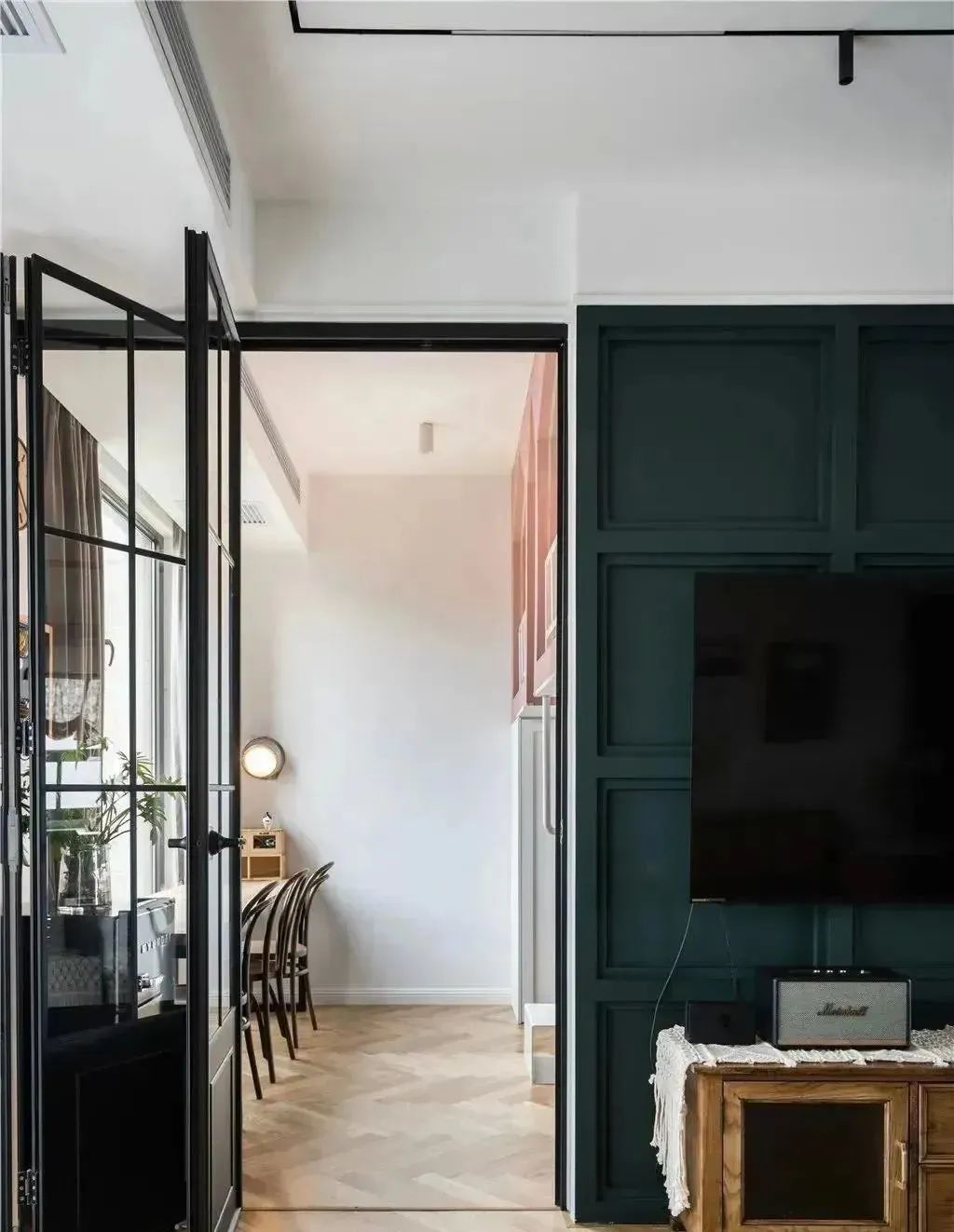 110㎡轻复古风格装修丨轻舟装饰-44