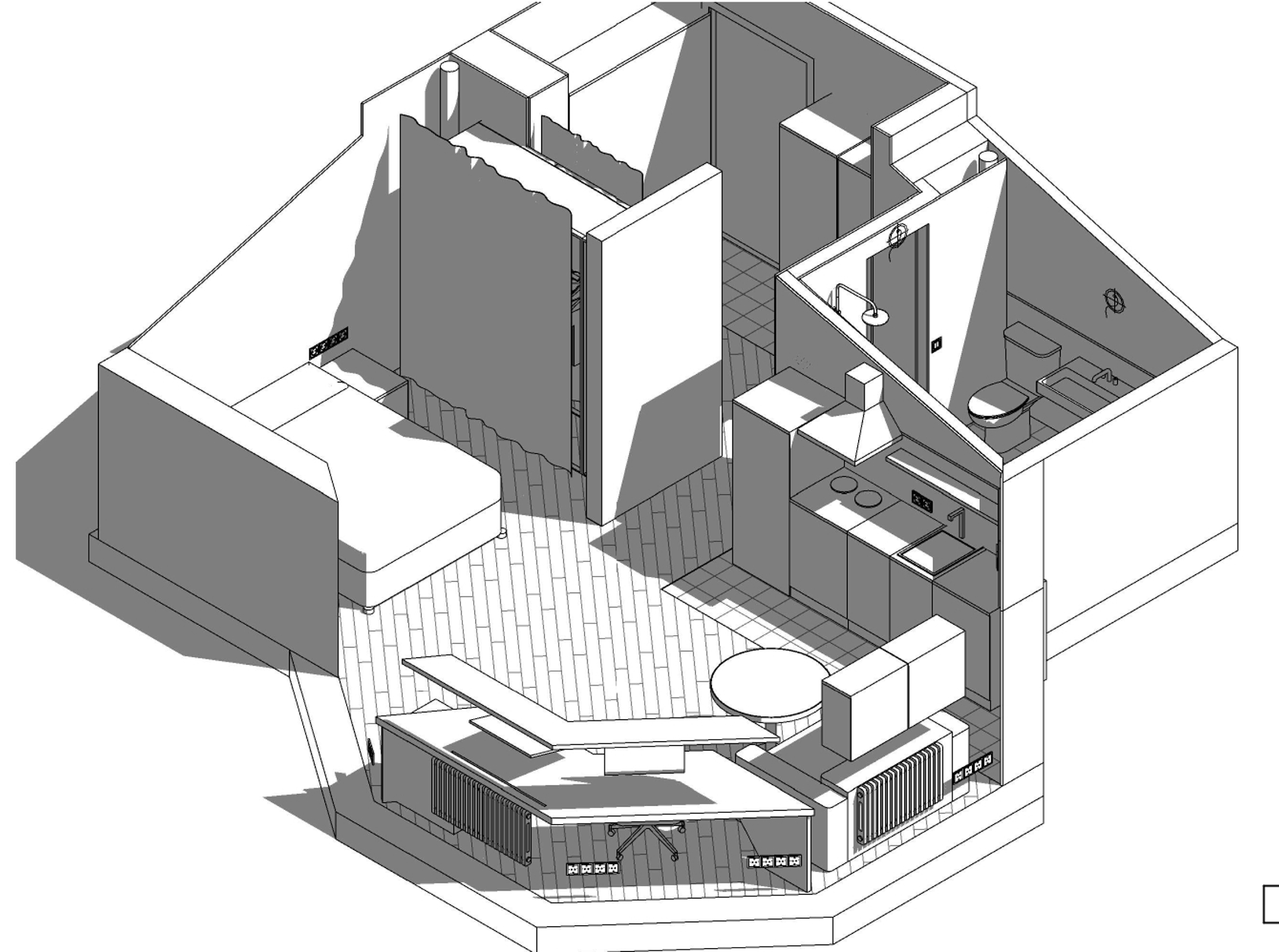 阁楼公寓室内设计-8