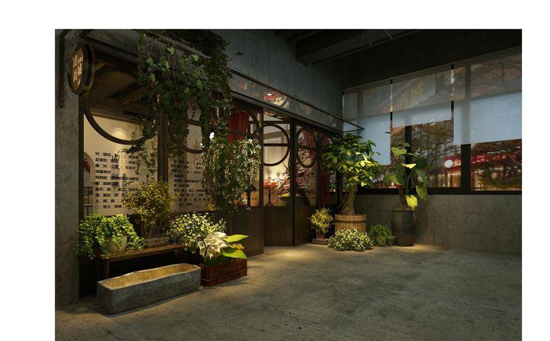 山城故事 | 周守群打造西安粉巷 480 平米时尚火锅空间-14