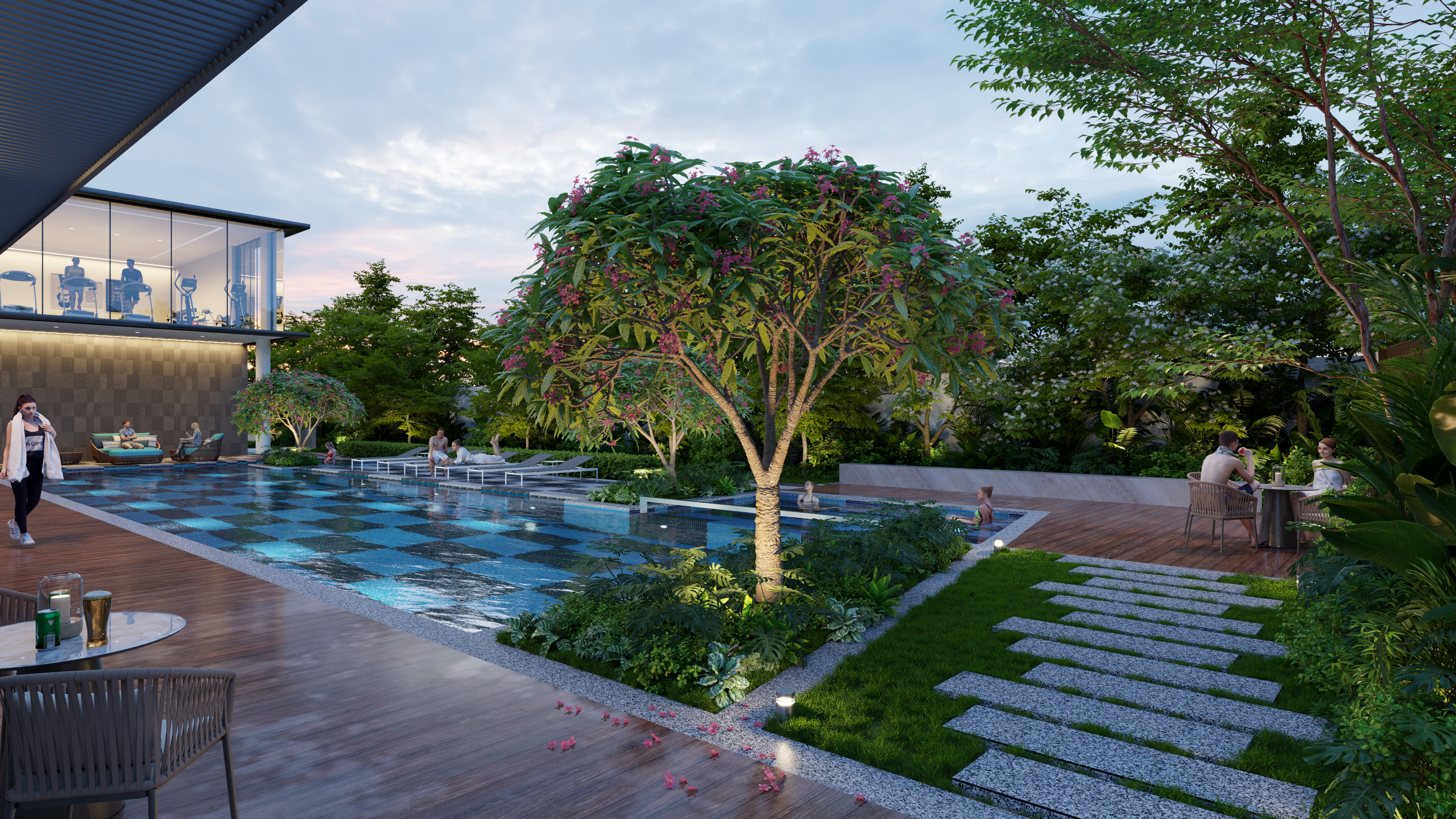 Pool Landscape design-7