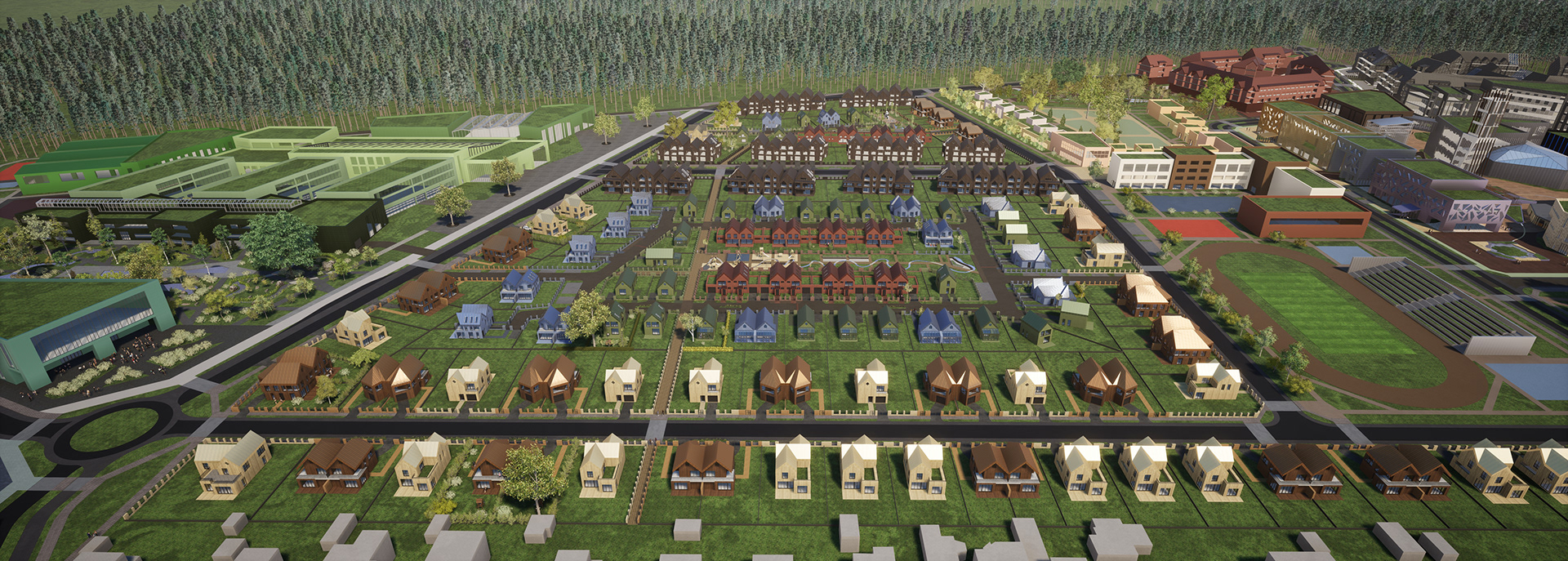 高密度和低层多功能木结构住宅区丨波兰比得哥什丨Damian Dominiczak-183