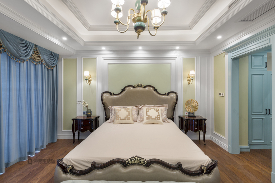 重庆北大资源悦来 220 平叠拼别墅现代美式装修设计-18