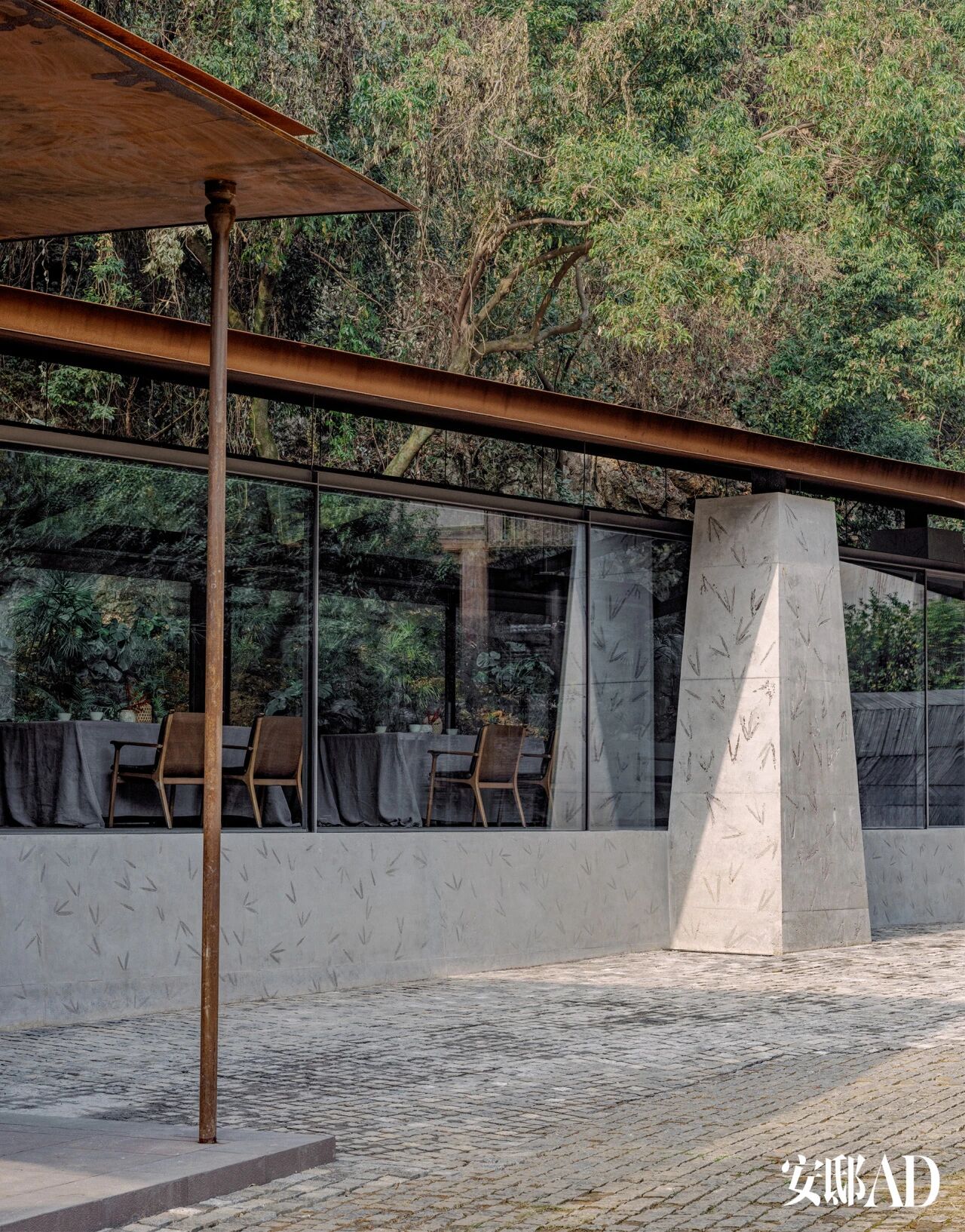 阳朔糖舍曲水餐厅丨中国桂林丨郭廖辉建筑工作室-40