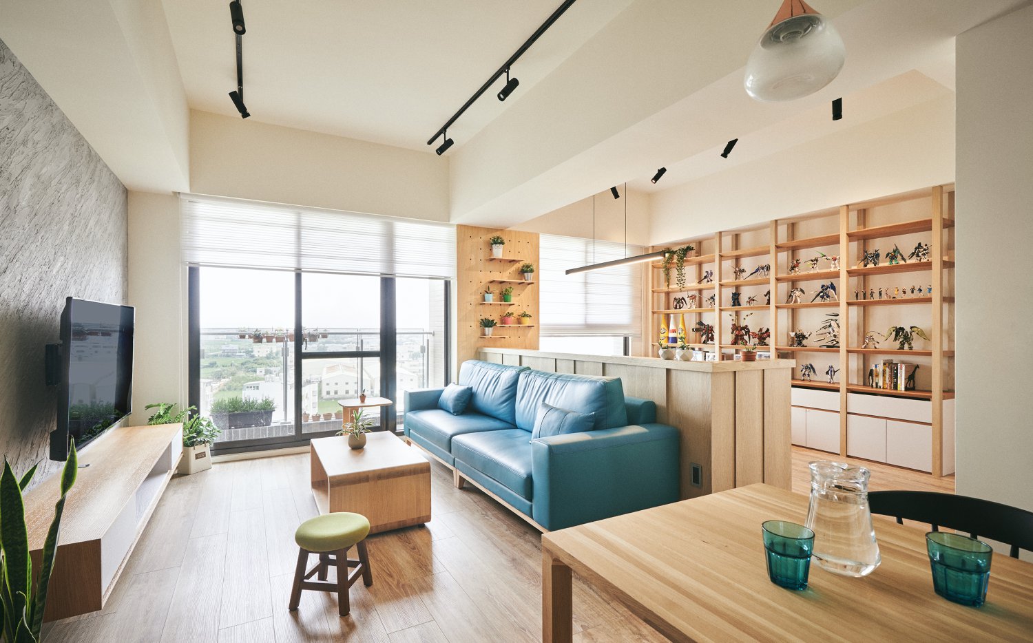 台中现代简约家居，自然光线与个性化设计完美融合-11