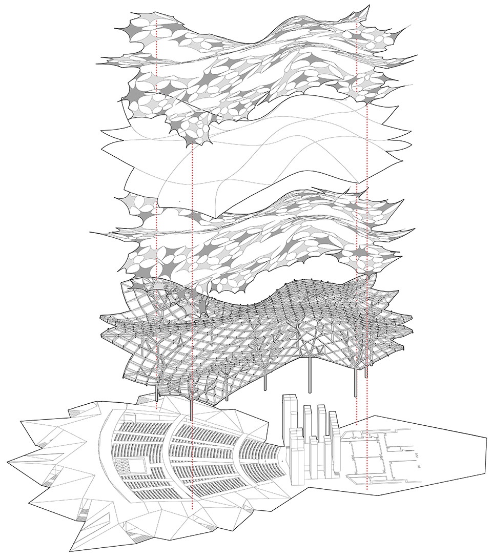 宿迁市三台山森林公园衲田花海剧场丨南京大学建筑规划设计研究院有限公司-37