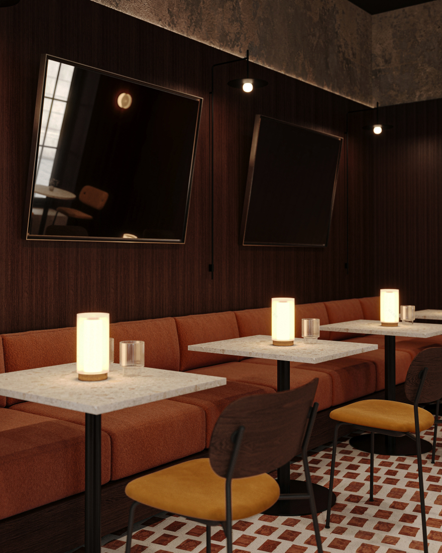 巴黎格伦内勒车站售票处咖啡馆设计概念丨法国巴黎丨Murad Seyid-13