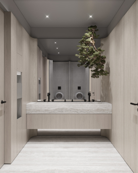 莫斯科办公室洗手间设计丨俄罗斯莫斯科丨Elena Solianik