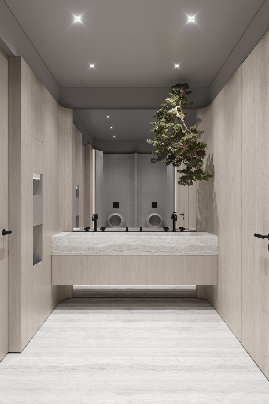 莫斯科办公室洗手间设计丨俄罗斯莫斯科丨Elena Solianik-7