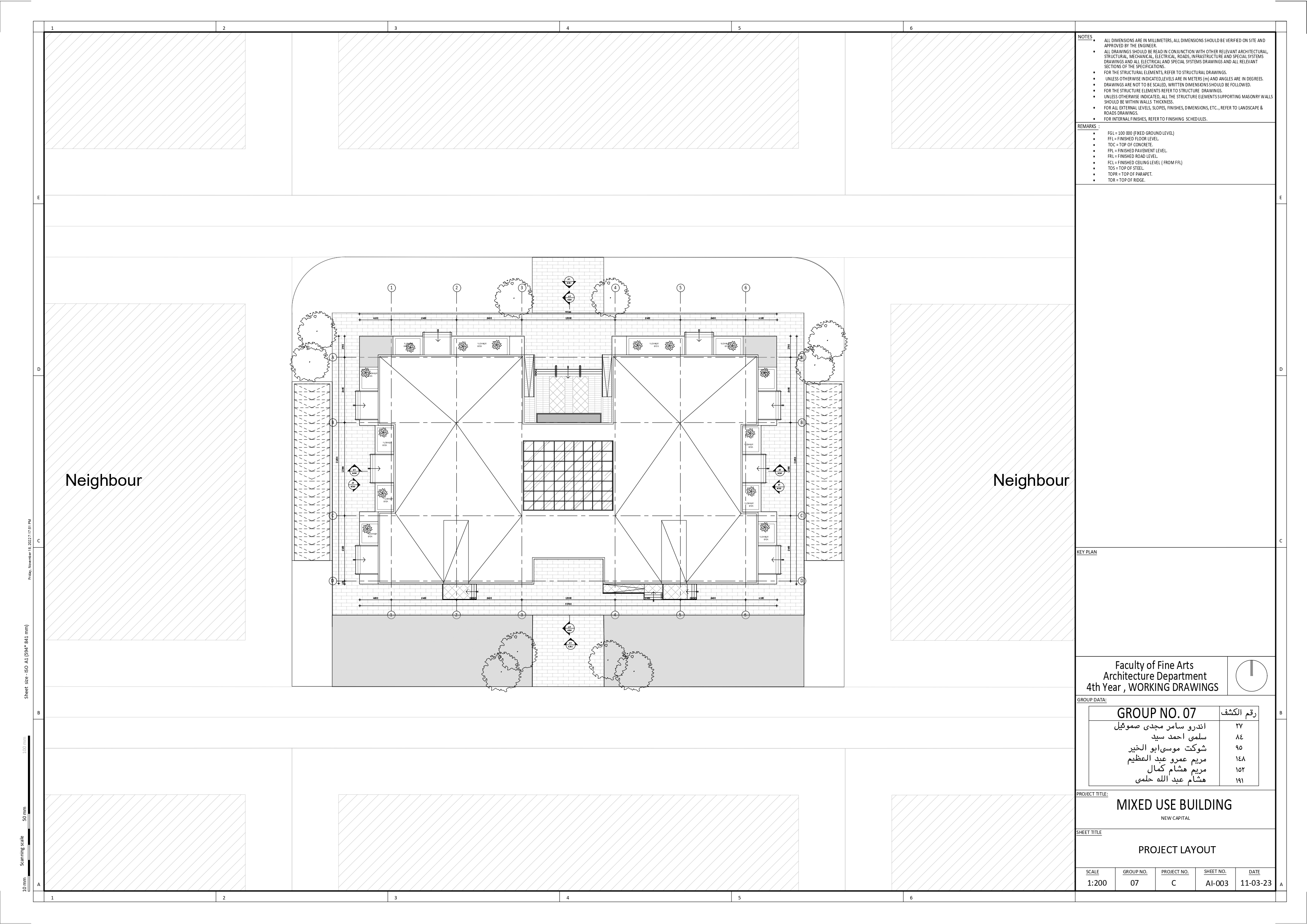 混合用途建筑工作图纸-16