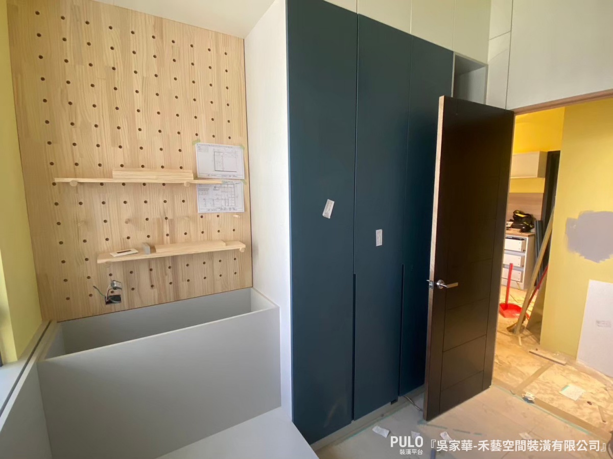 新北19坪迷霧灰色系小宅室内装修案例丨禾藝空間裝潢有限公司-37