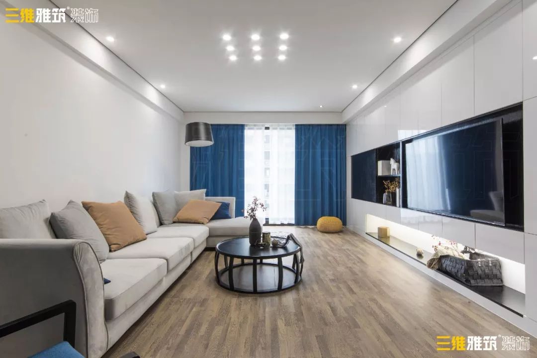 现代黑白灰，营造温馨艺术空间-15