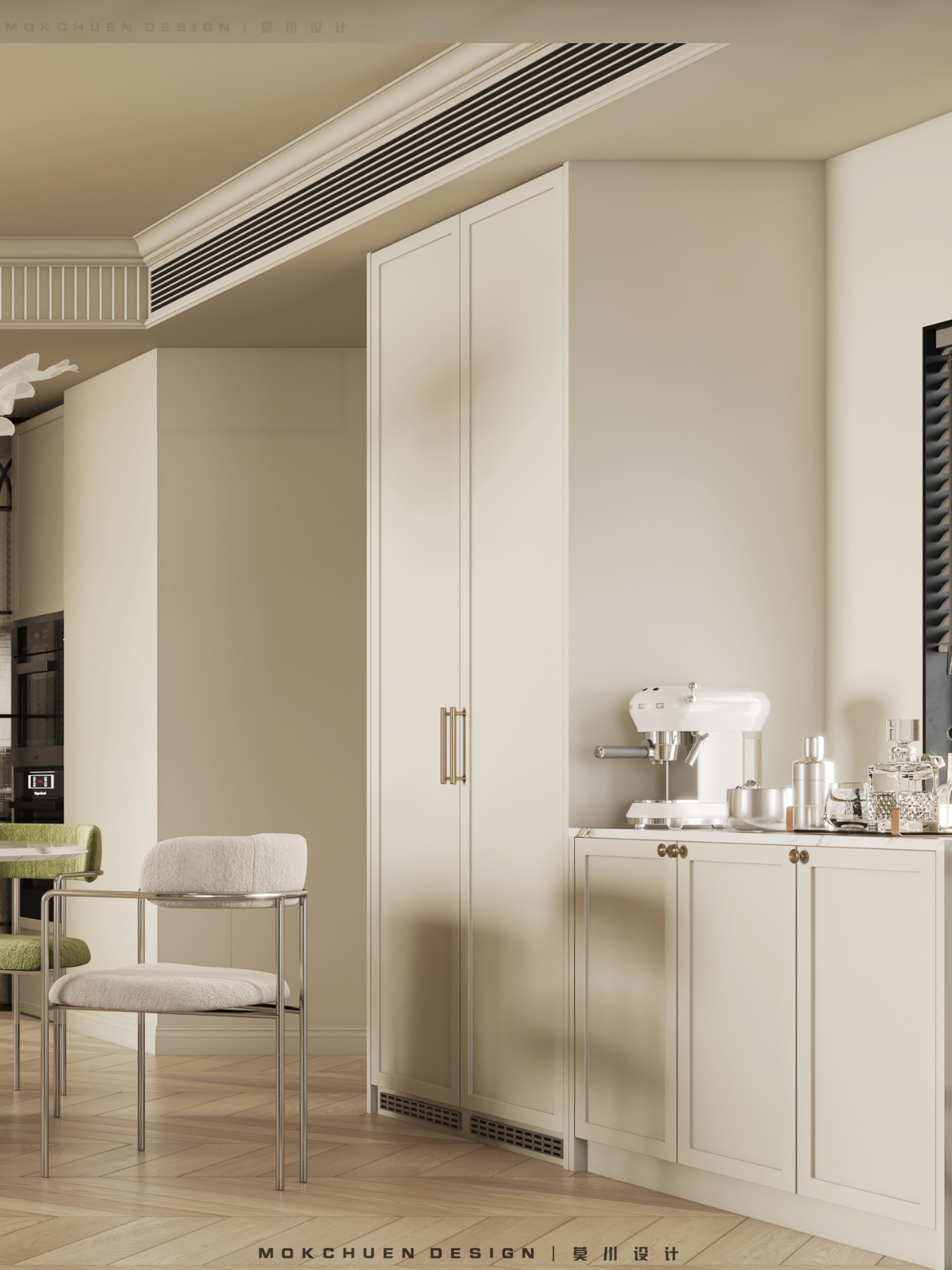 临海揽山 110㎡法式奶油新家丨中国深圳-5