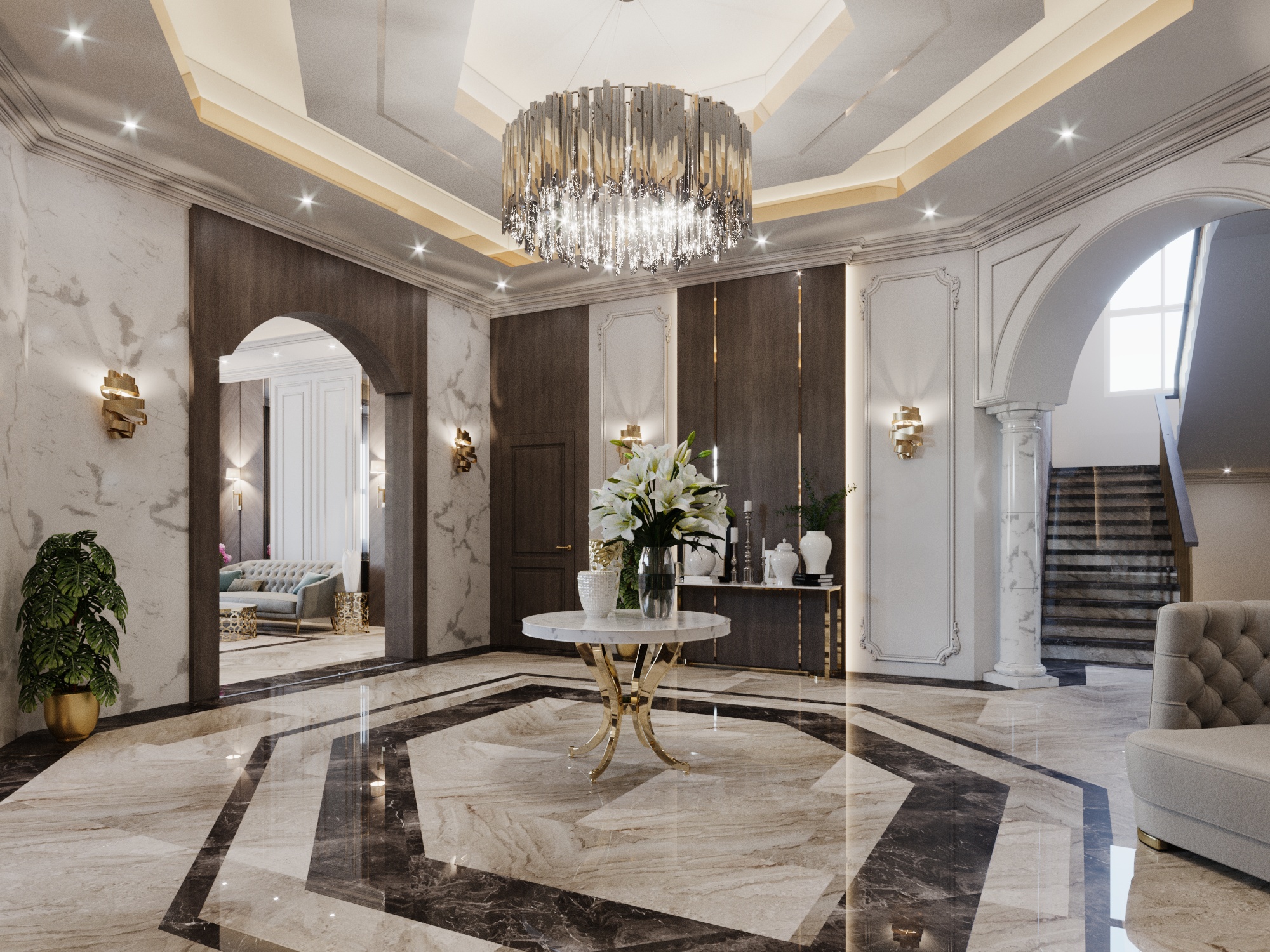 新古典主义别墅丨Shady Salah-21