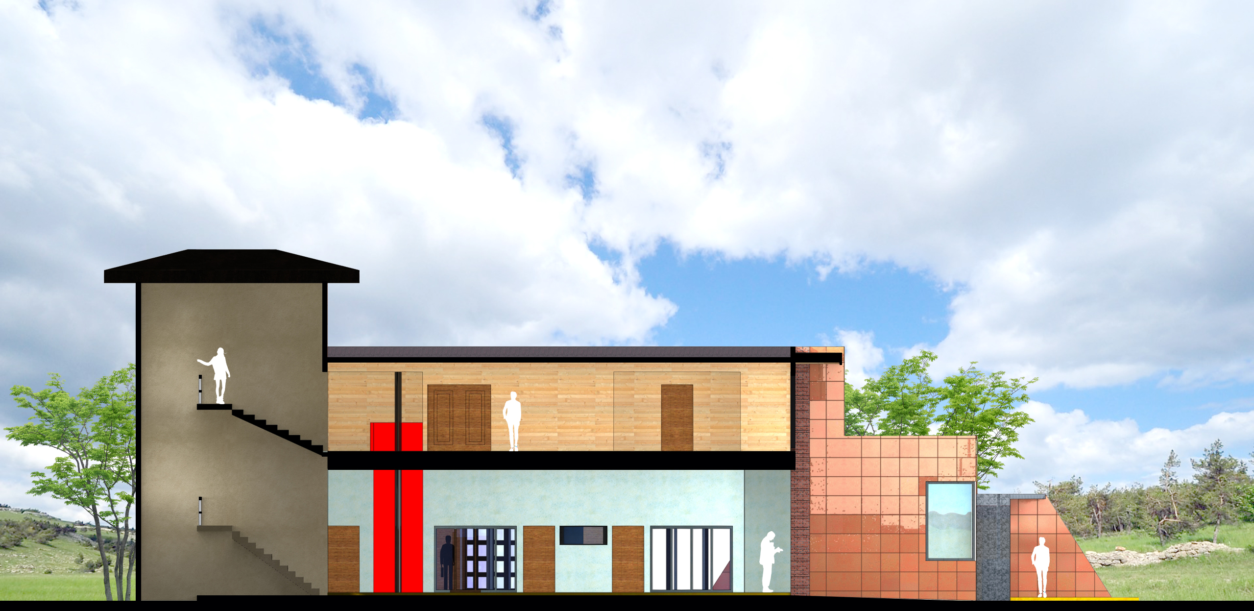 Mateare 消防站 | 现代简约的消防安全空间-6