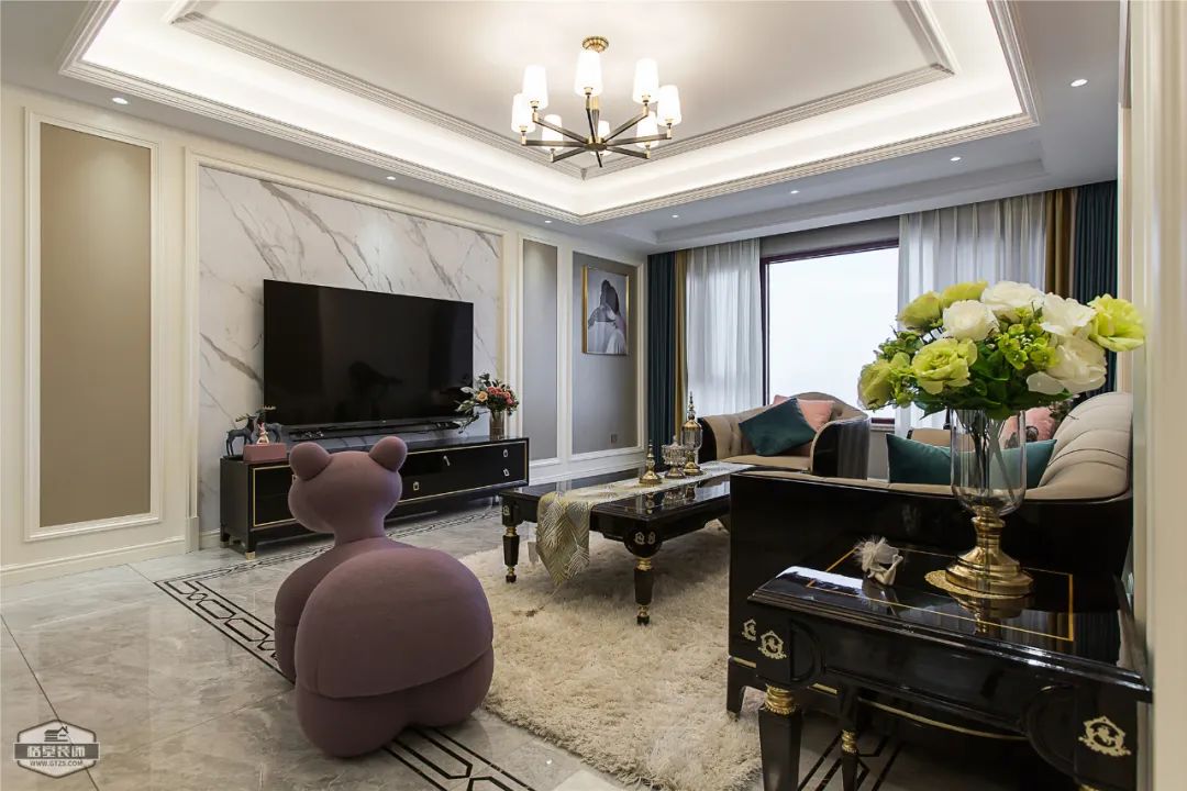 现代轻奢风尚 · 吾悦华府 52#精致家居设计丨格堂装饰-5