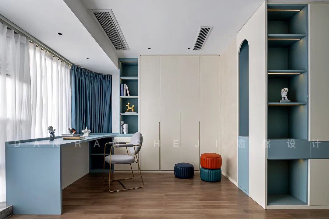 重庆舜山府现代雅奢住宅丨中国重庆丨澹然设计,橙色软装-60