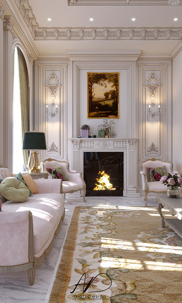 卡塔尔别墅一层设计丨Diab Design Studio-6