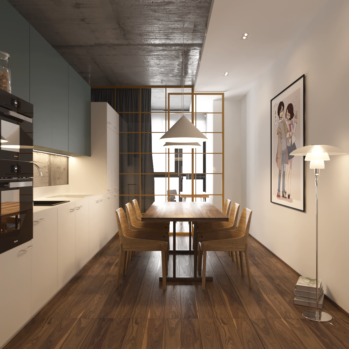 “pikabu” 简约二人居  Room Design Buro-1