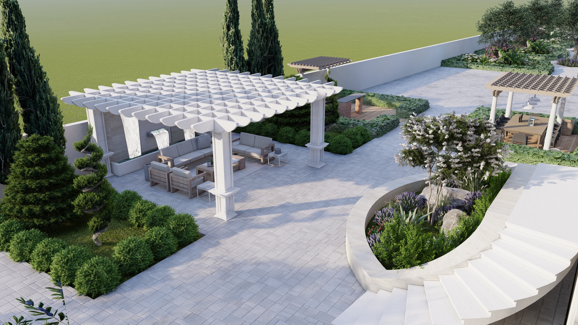 别墅景观设计丨约旦丨Yamen Karasneh-31