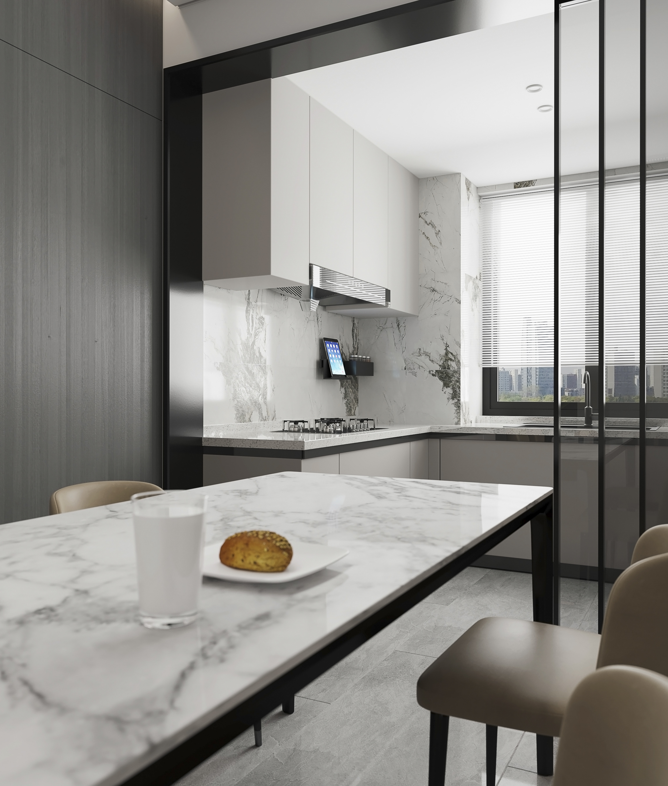 星月城 126㎡现代中式雅居，齐芳于衡打造吾界空间设计-9