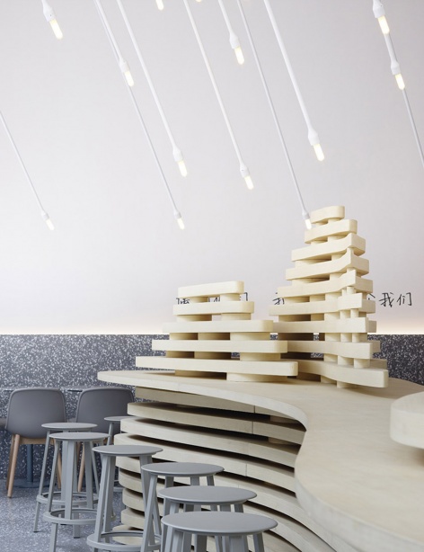 三角猫与三角烧茶食店  深凡环境艺术设计-16