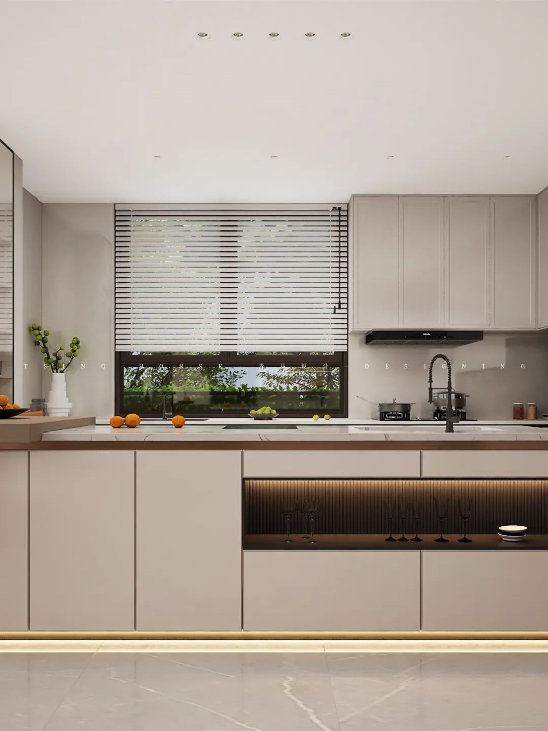 绿地国际生态城意式轻奢别墅丨陈哲梧设计团队-17