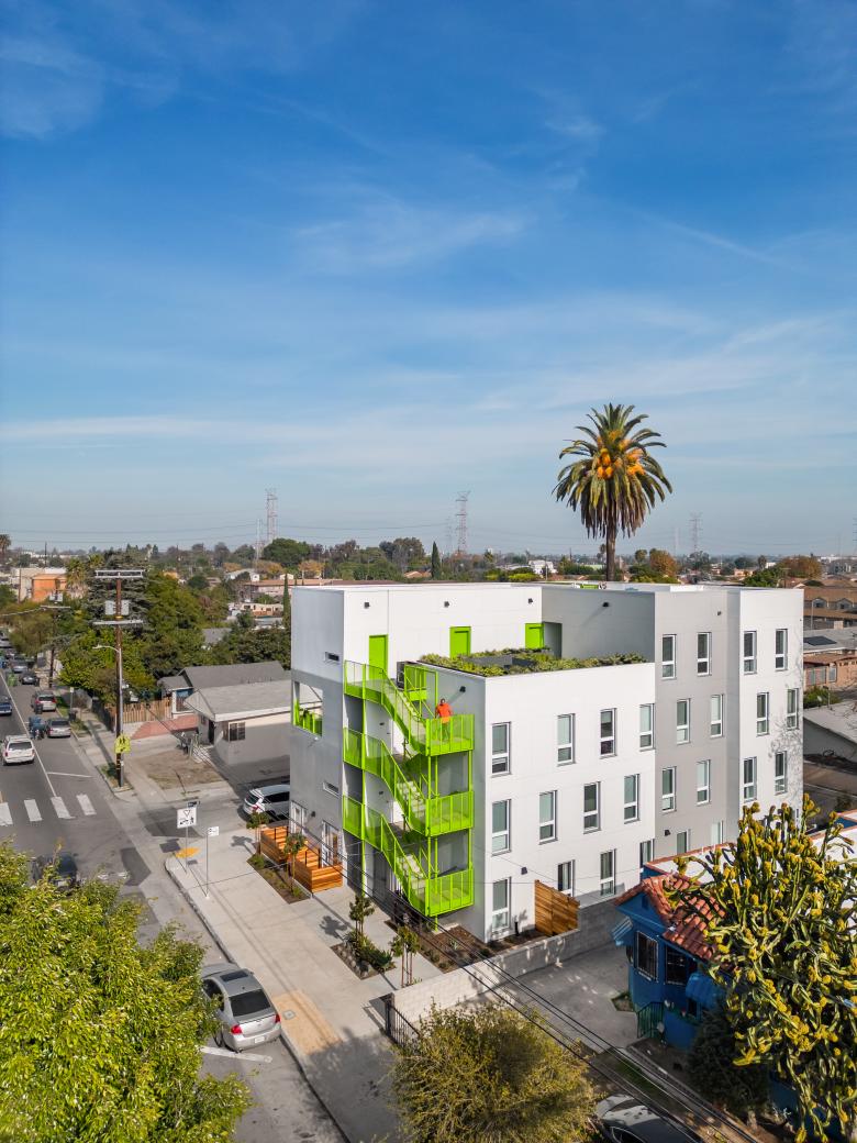 瓦茨工程支持性住房丨美国洛杉矶丨Studio One Eleven-39
