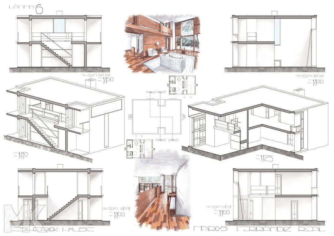 埃舍里克住宅丨美国丨路易斯·康-54