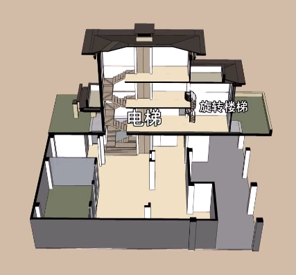 四世同堂生态别墅设计丨PONE ARCHITECTURE-42