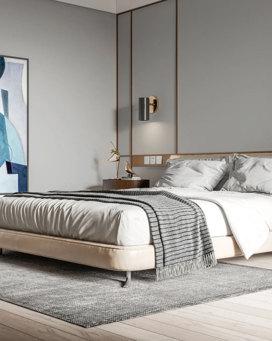 东湖苑蓝波湾别墅设计丨中国苏州丨上海陈尹周室内设计-50