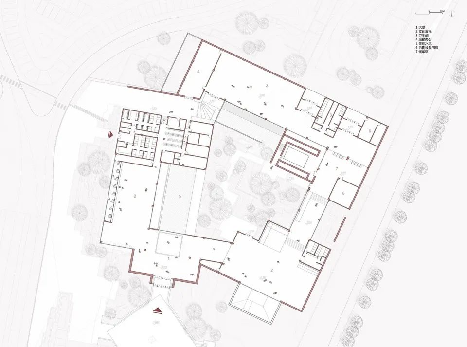 山东孔子故里文化馆——自然与历史的和谐融合-47