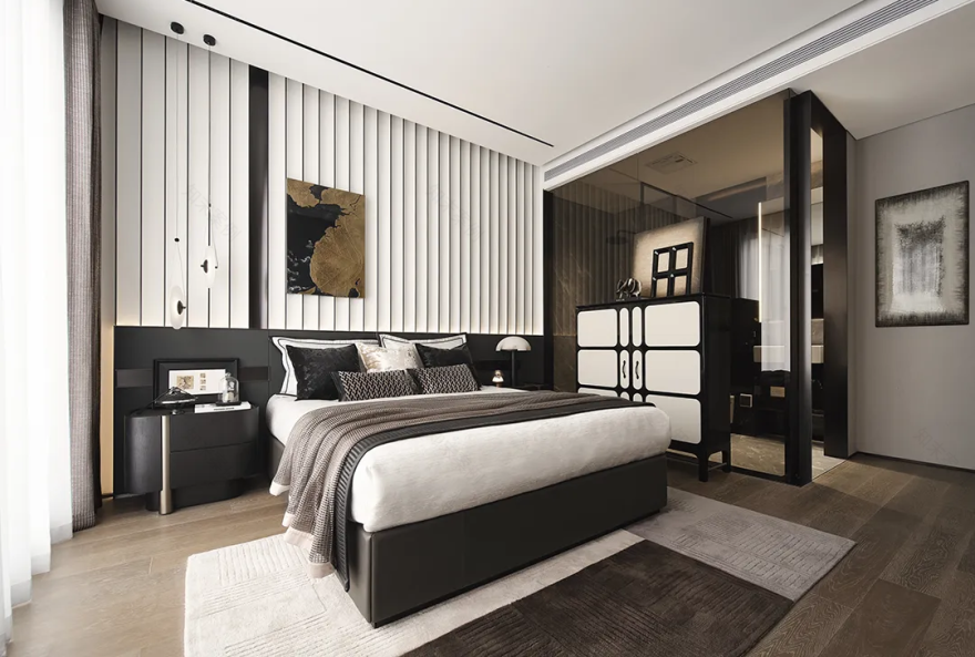 青岛半山云境 185㎡样板间丨中国青岛丨深圳共向设计,矩阵纵横-52