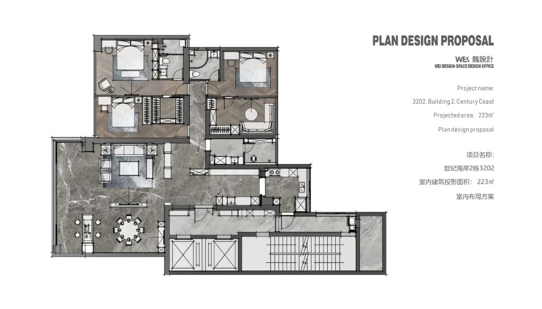 汕头新中式海景大平层丨中国汕头丨魏·设计空间事务所-46